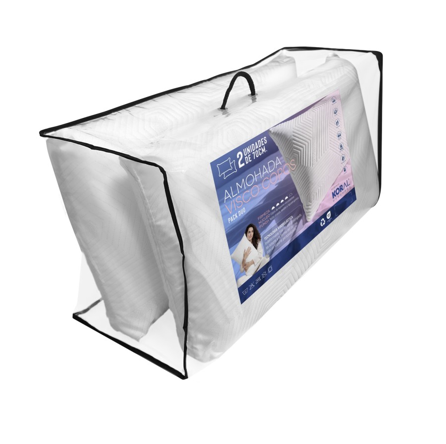 PACK ALMOHADAS VISCO COPOS