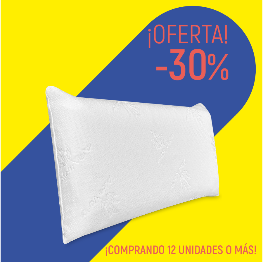ALMOHADA VISCO ALOE